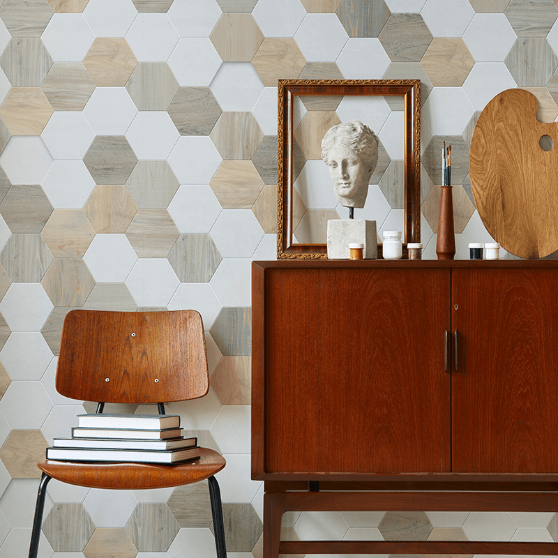 Oslo Wood (matt) 8mm Zest Wall Panels 375mm x 2.6m Pk3 image